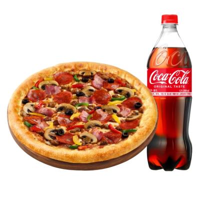 피자헛 수퍼슈프림 치즈크러스트M + 콜라 1.25L